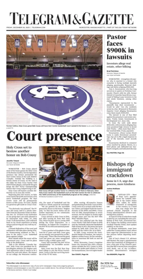 Cover of Telegram & Gazette