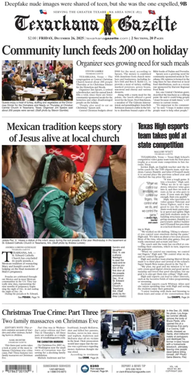 Cover of Texarkana Gazette