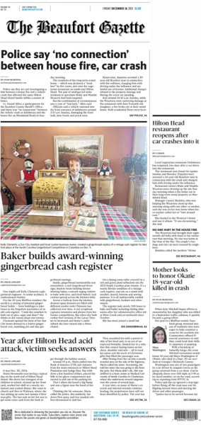 Cover of The Beaufort Gazette