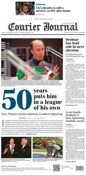 Cover of The Courier-Journal (Louisville)