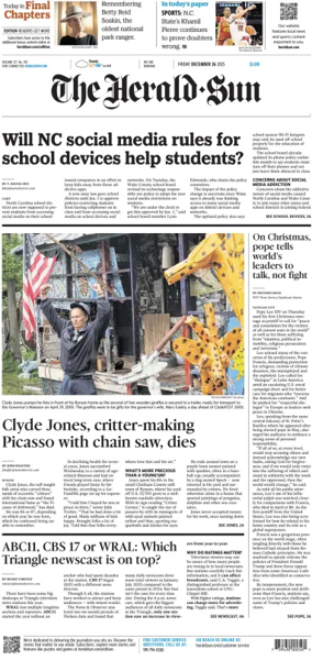 Cover of The Herald Sun