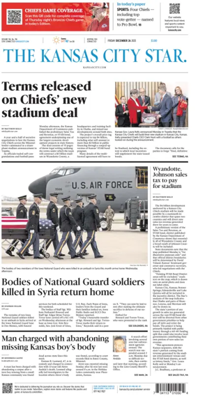 Cover of The Kansas City Star