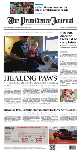 Cover of The Providence Journal