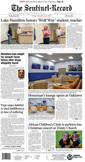 Cover of The Sentinel-Record