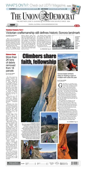 Cover of The Union Democrat