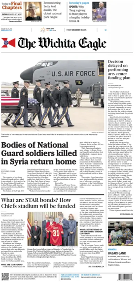 Cover of The Wichita Eagle