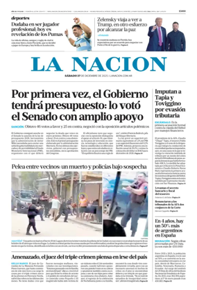 Cover of La Nacion