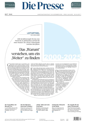 Cover of Die Presse
