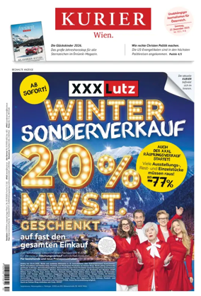 Cover of Kurier (Samstag)