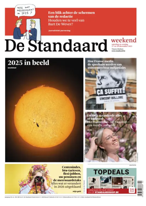 Cover of De Standaard
