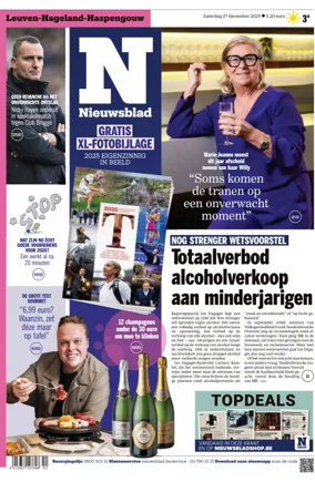 Cover of Het Nieuwsblad