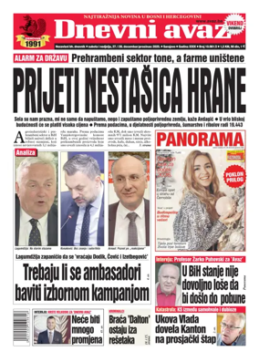 Cover of Dnevni avaz
