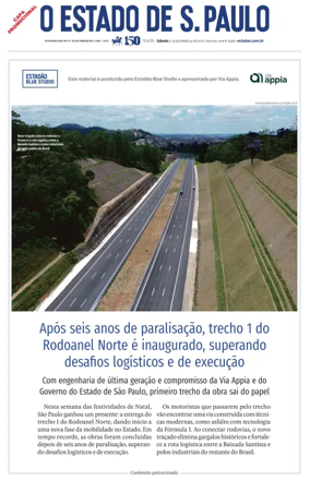 Cover of O Estado de S. Paulo