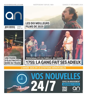 Cover of Acadie Nouvelle