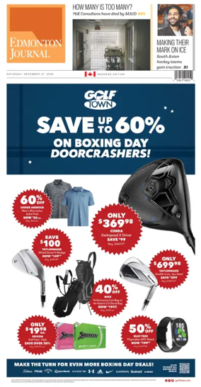 Cover of Edmonton Journal