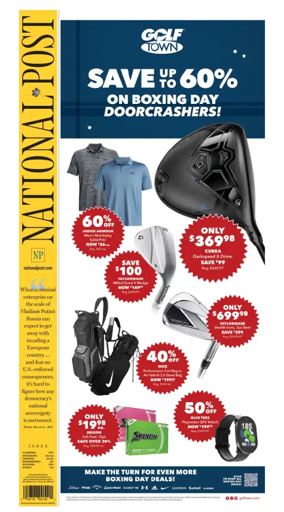 Cover of National Post - (National Edition)