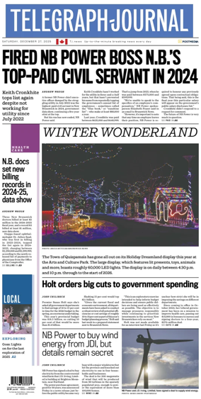 Cover of Telegraph-Journal