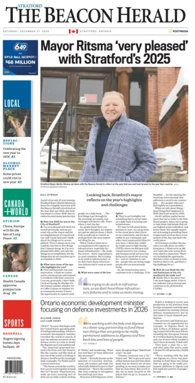 Cover of The Beacon Herald