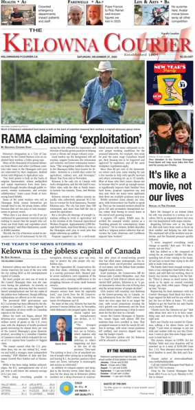 Cover of The Daily Courier