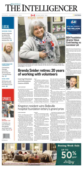 Cover of The Intelligencer (Belleville)