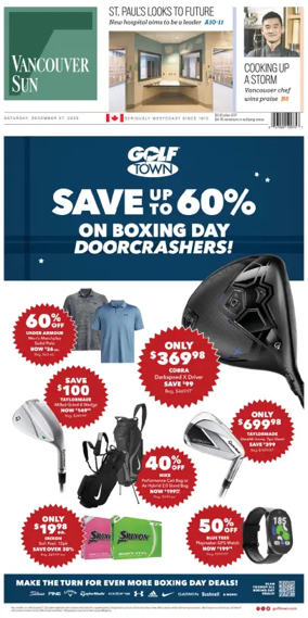 Cover of Vancouver Sun