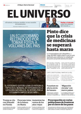 Cover of El Universo