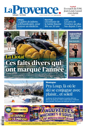 Cover of La Provence Aubagne-La Ciotat