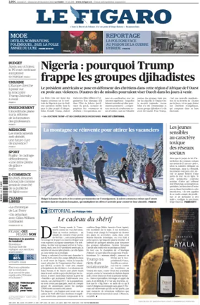 Cover of Le Figaro