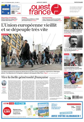 Cover of Ouest France (Pays d'Auge)