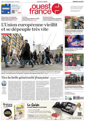 Cover of Ouest France (Rennes Sud)