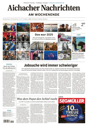 Cover of Aichacher Nachrichten