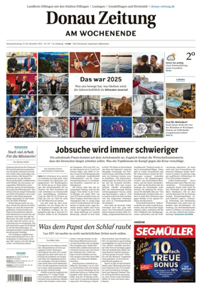 Cover of Donau Zeitung