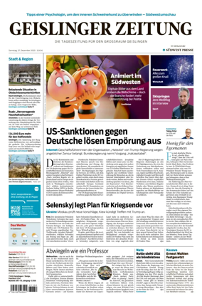 Cover of Geislinger Zeitung