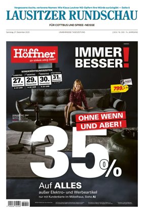 Cover of Lausitzer Rundschau