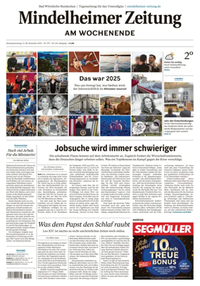 Cover of Mindelheimer Zeitung