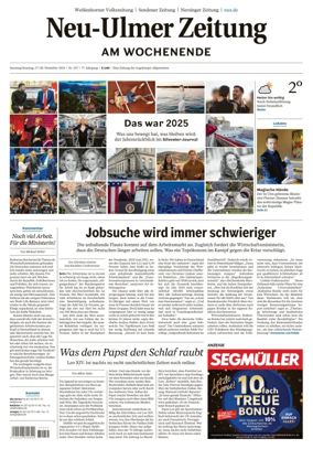 Cover of Neu-Ulmer Zeitung
