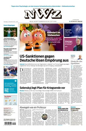 Cover of NWZ  (Göppinger Kreisnachrichten)