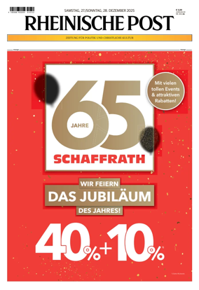 Cover of Rheinische Post Duisburg