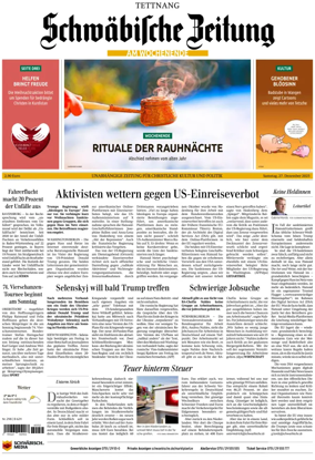 Cover of Schwabische Zeitung (Tettnang)