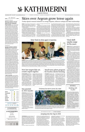 Cover of Kathimerini English