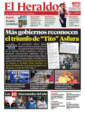 Cover of Diario El Heraldo