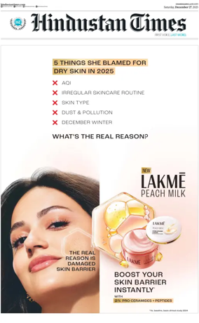 Cover of Hindustan Times (Jammu)