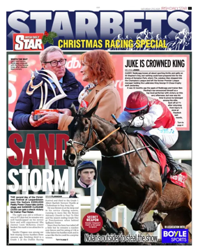 Cover of Irish Daily Star - Starbets