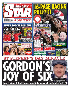Cover of Irish Daily Star