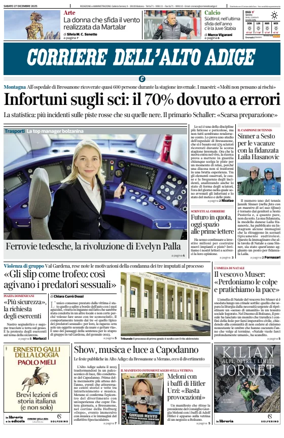 Cover of Corriere dell'Alto Adige
