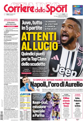 Cover of Corriere dello Sport