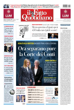 Cover of Il Fatto Quotidiano