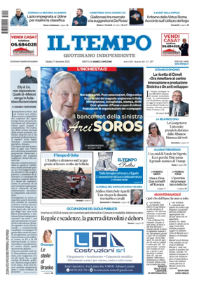 Cover of Il Tempo (Nazionale)