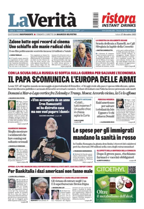Cover of La Verita (Italia)