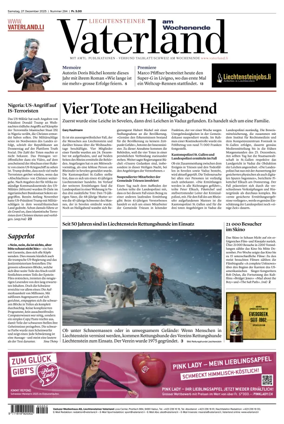 Cover of Liechtensteiner Vaterland